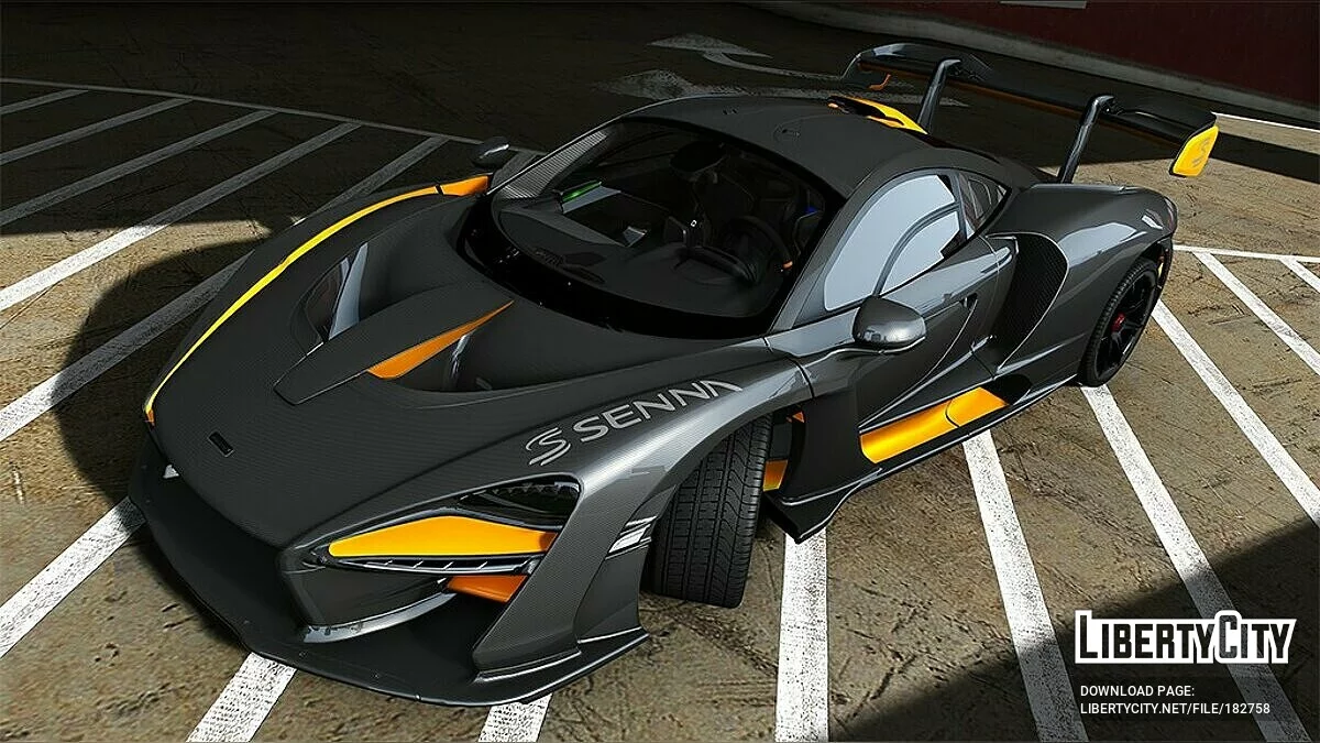 McLaren Senna Carbon MSO 2018 v1.0 / GTA 5