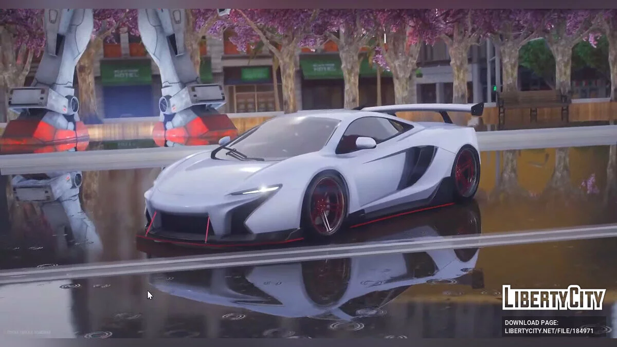 Mclaren 650s Lampu Animasi / GTA 5