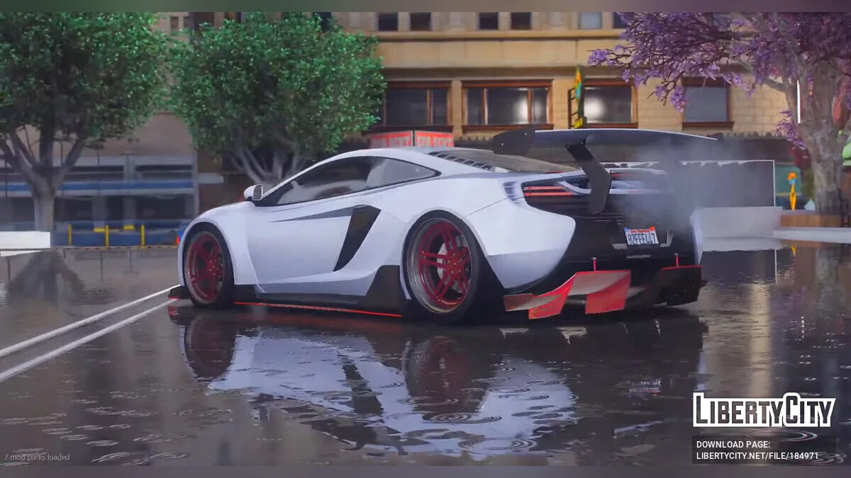 Mclaren 650s Lampu Animasi / GTA 5