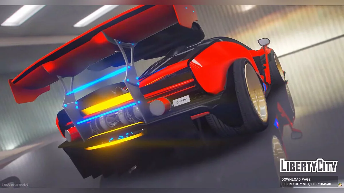 McLaren Senna Widebody Custom / GTA 5