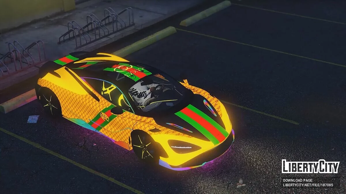 McLaren 765LT RGB LIghts / GTA 5