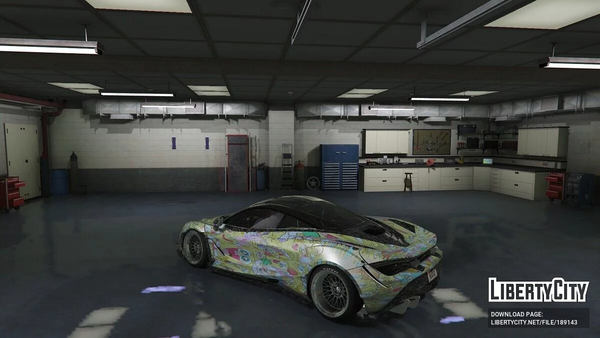 Mclaren 720s SpongeBob Edit / GTA 5