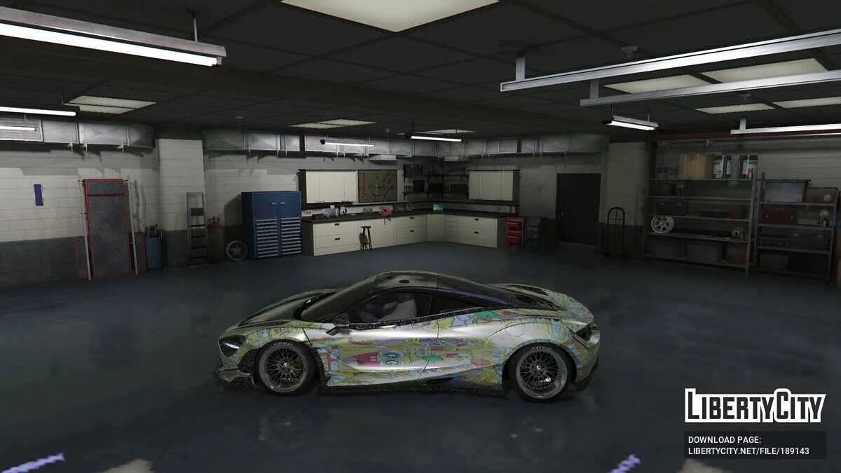 Mclaren 720s SpongeBob Edit / GTA 5
