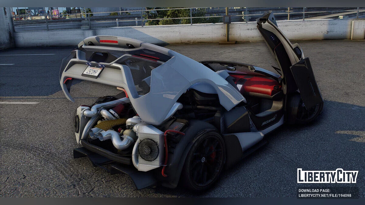 McLaren 675LT Spider FAB design / GTA 5