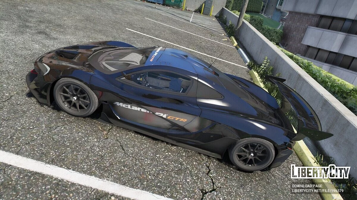 McLaren P1 GTR 2018 / GTA 5
