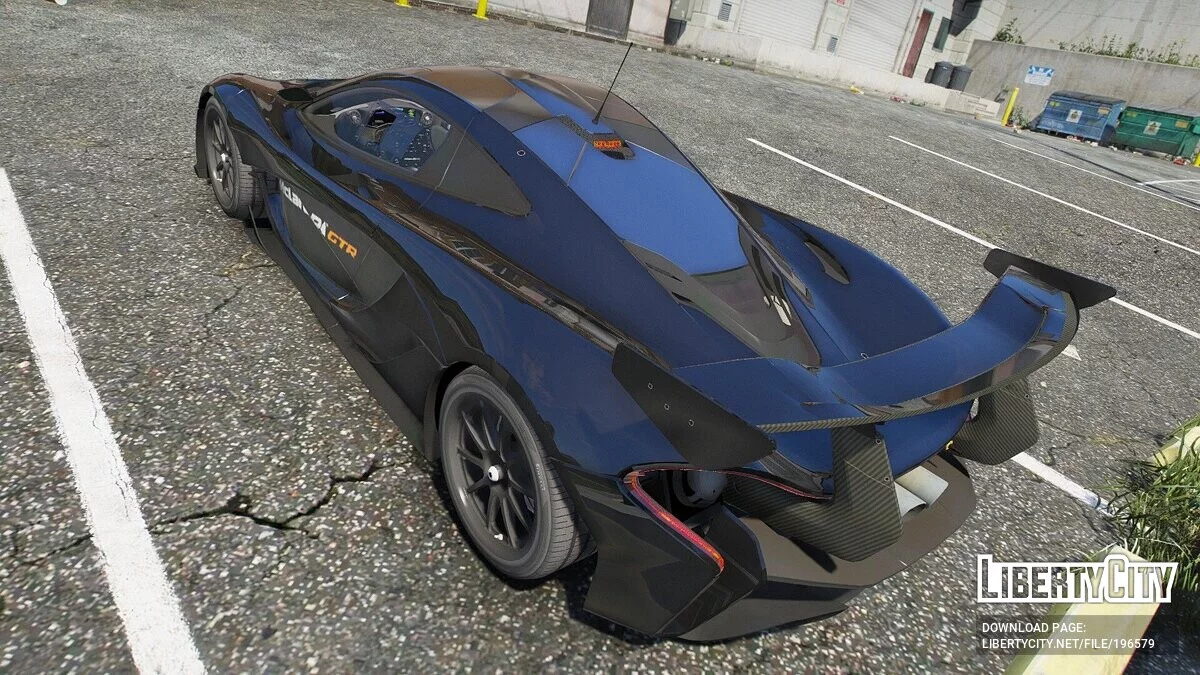 McLaren P1 GTR 2018 / GTA 5