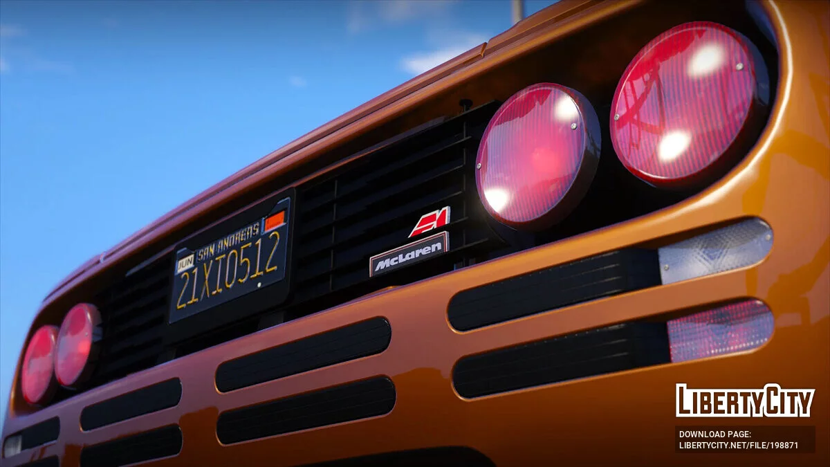 1993 McLaren F1 [Add-On | Template | LODs] 1.4 / GTA 5