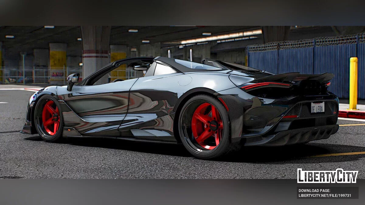 Mclaren 765LT Spider Slammed / GTA 5