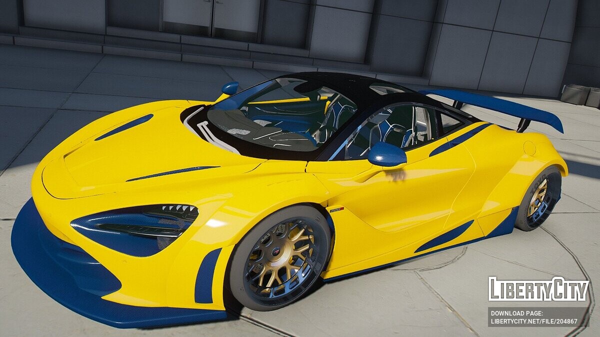 Download McLaren 720S Liberty Walk for GTA 5