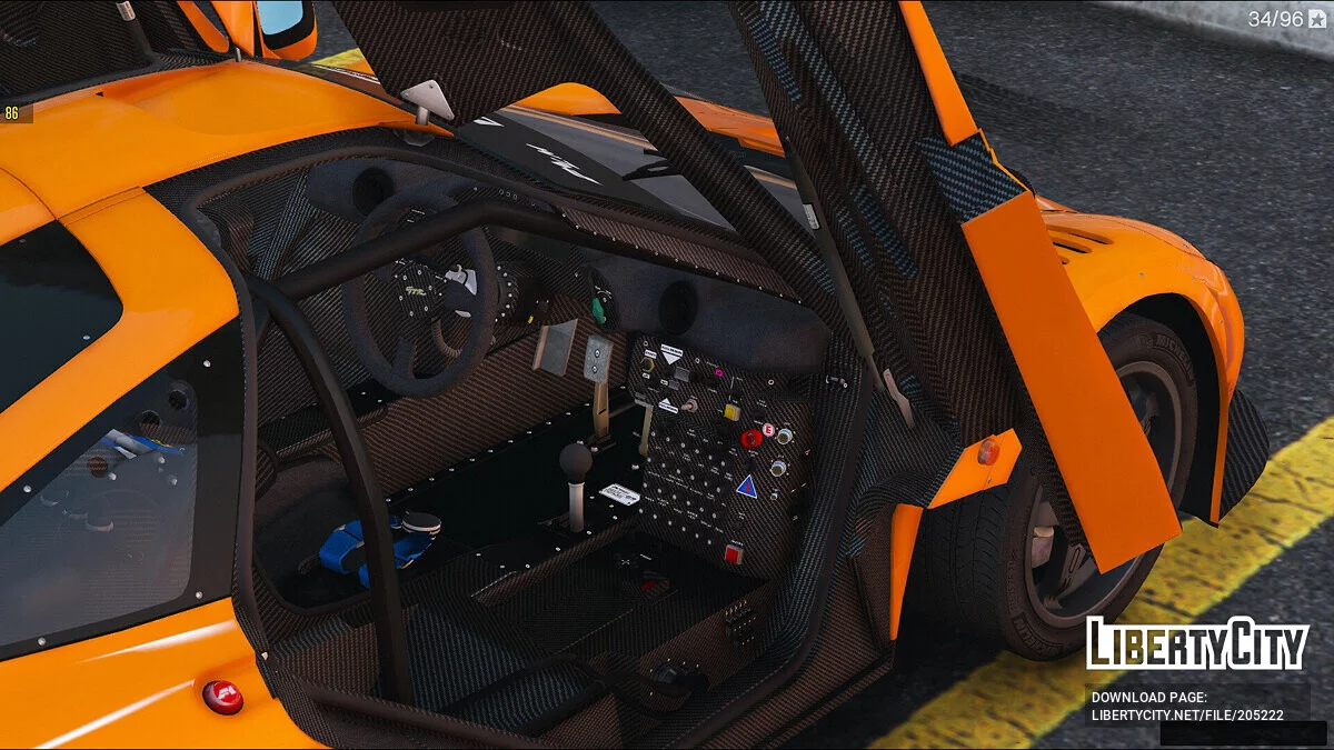 1996 McLaren F1 GTR v1.01 / GTA 5