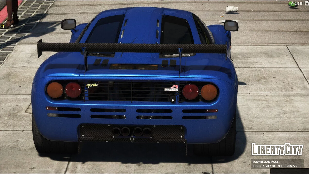 1996 McLaren F1 GTR v1.01 / GTA 5