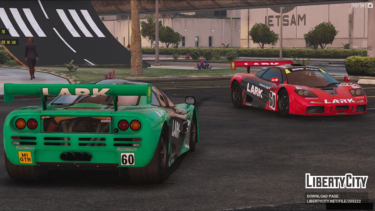 1996 McLaren F1 GTR v1.01 / GTA 5