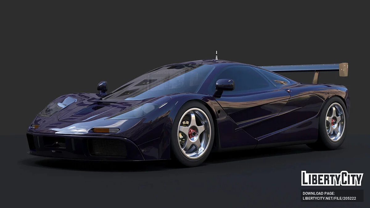 1996 McLaren F1 GTR v1.01 / GTA 5