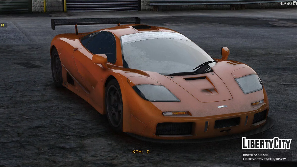 1996 McLaren F1 GTR v1.01 / GTA 5
