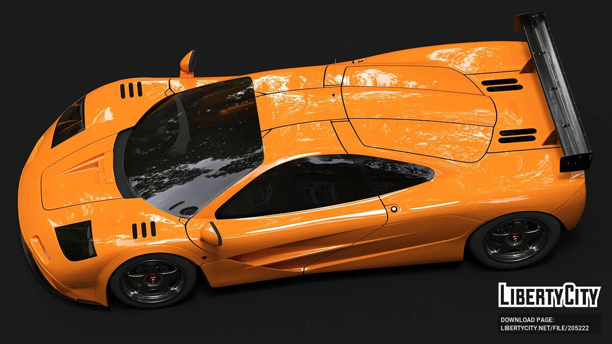 1996 McLaren F1 GTR v1.01 / GTA 5