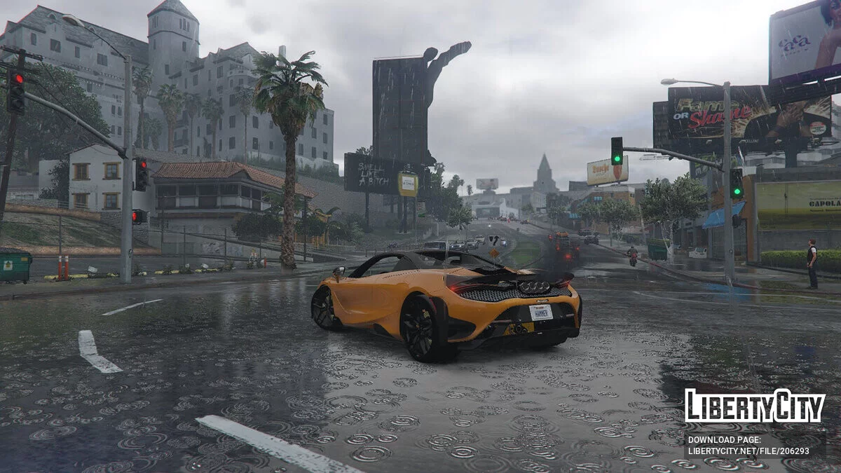 McLaren 765LT Spider Hard Top Custom v1.0 / GTA 5