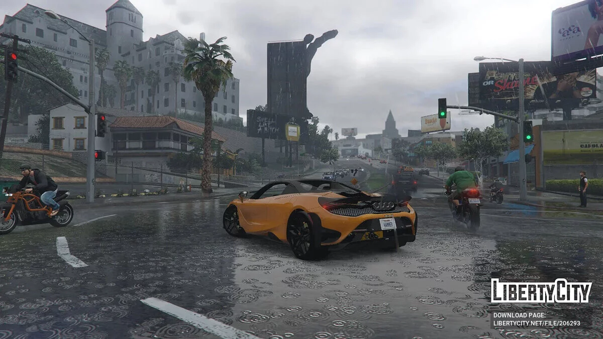 McLaren 765LT Spider Hard Top Custom v1.0 / GTA 5