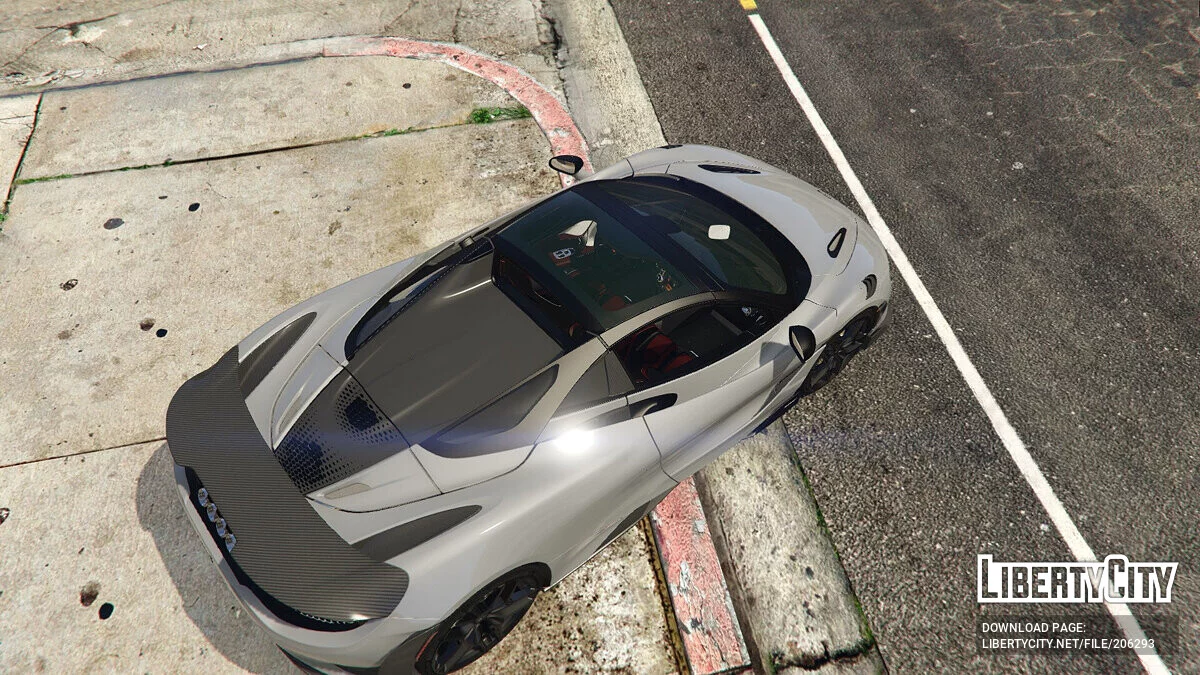 McLaren 765LT Spider Hard Top Custom v1.0 / GTA 5