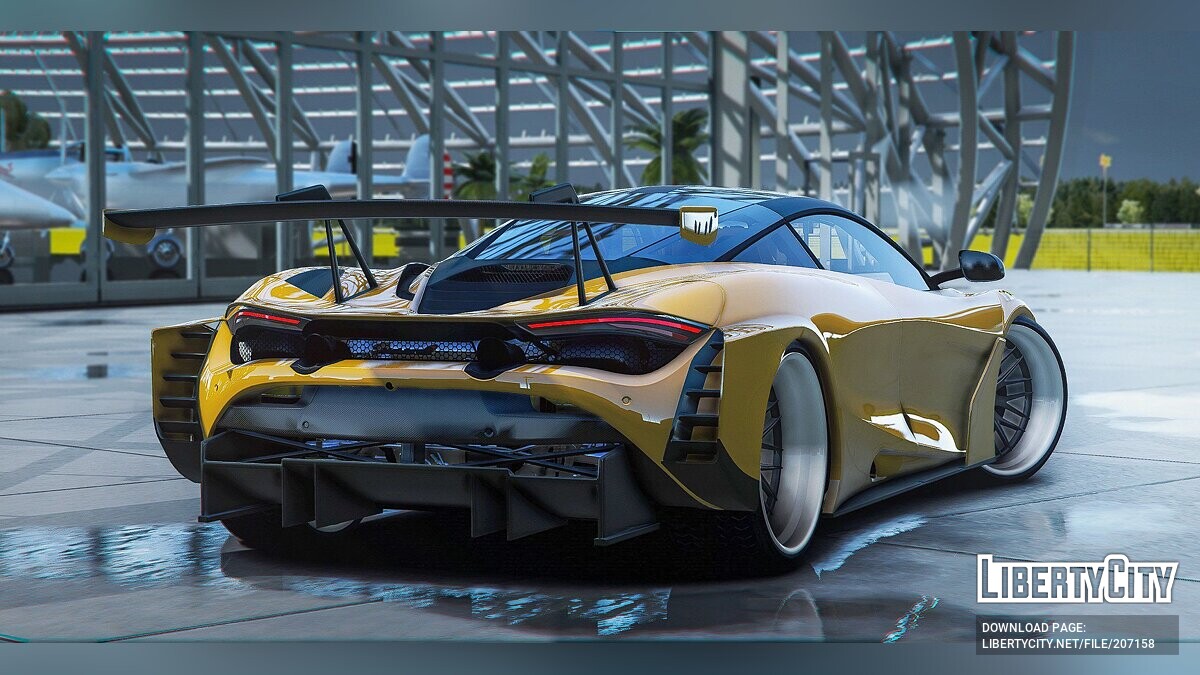 Download McLaren 720S GT3 for GTA 5