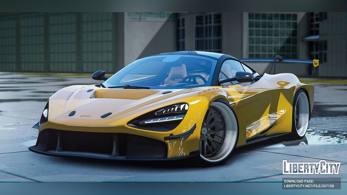 Download McLaren 720S GT3 for GTA 5