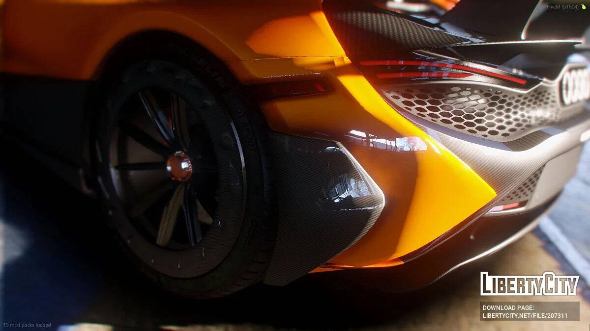 Кастом McLaren 765LT 1016 Edition / GTA 5