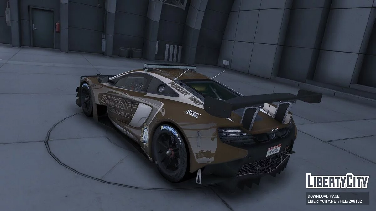 McLaren 650s GT3 Pursuit Edition / GTA 5