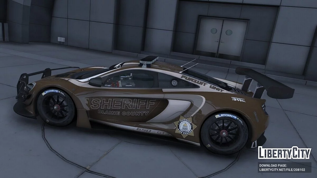 McLaren 650s GT3 Pursuit Edition / GTA 5