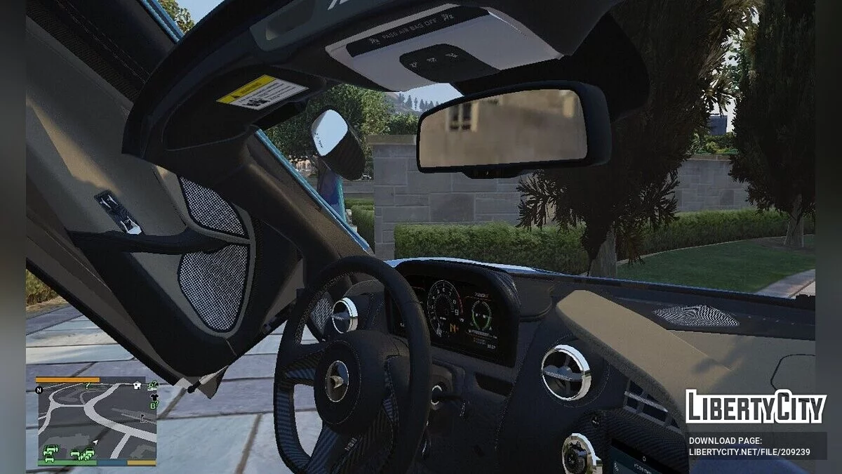 McLaren 720s Spider (Animowany Dach) [Dodatek / Obsługa] (Nowa Tekstura) / GTA 5