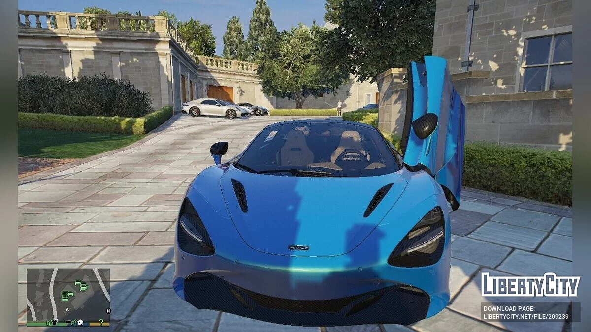 McLaren 720s Spider (Animowany Dach) [Dodatek / Obsługa] (Nowa Tekstura) / GTA 5