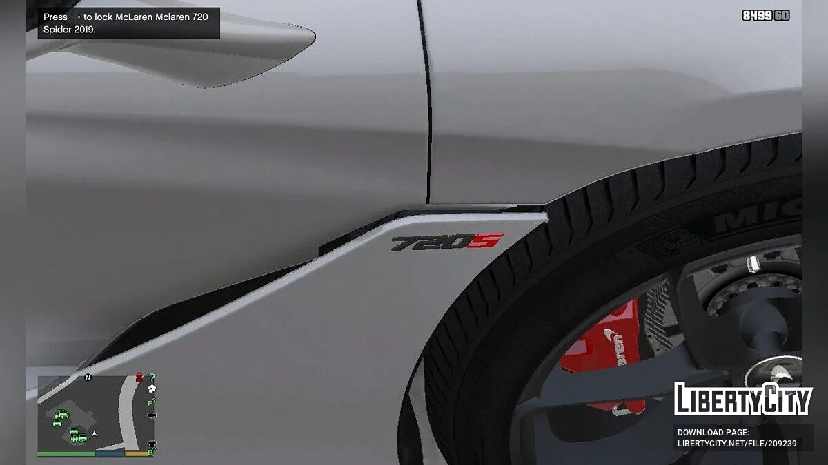 McLaren 720s Spider (Animowany Dach) [Dodatek / Obsługa] (Nowa Tekstura) / GTA 5