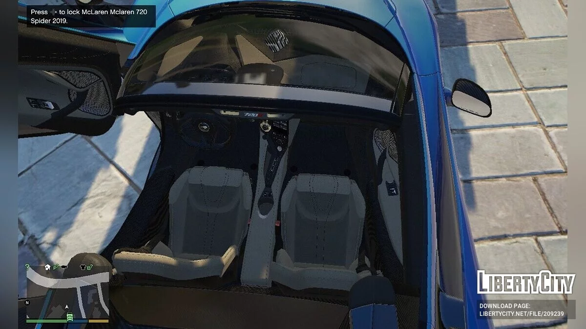 McLaren 720s Spider (Animowany Dach) [Dodatek / Obsługa] (Nowa Tekstura) / GTA 5