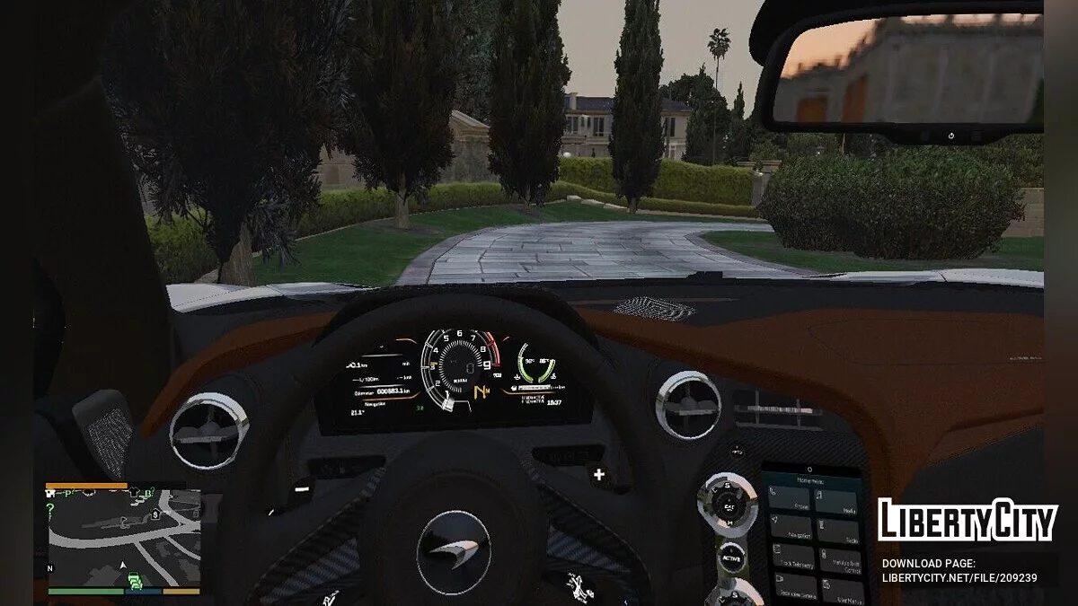 McLaren 720s Spider (Animowany Dach) [Dodatek / Obsługa] (Nowa Tekstura) / GTA 5