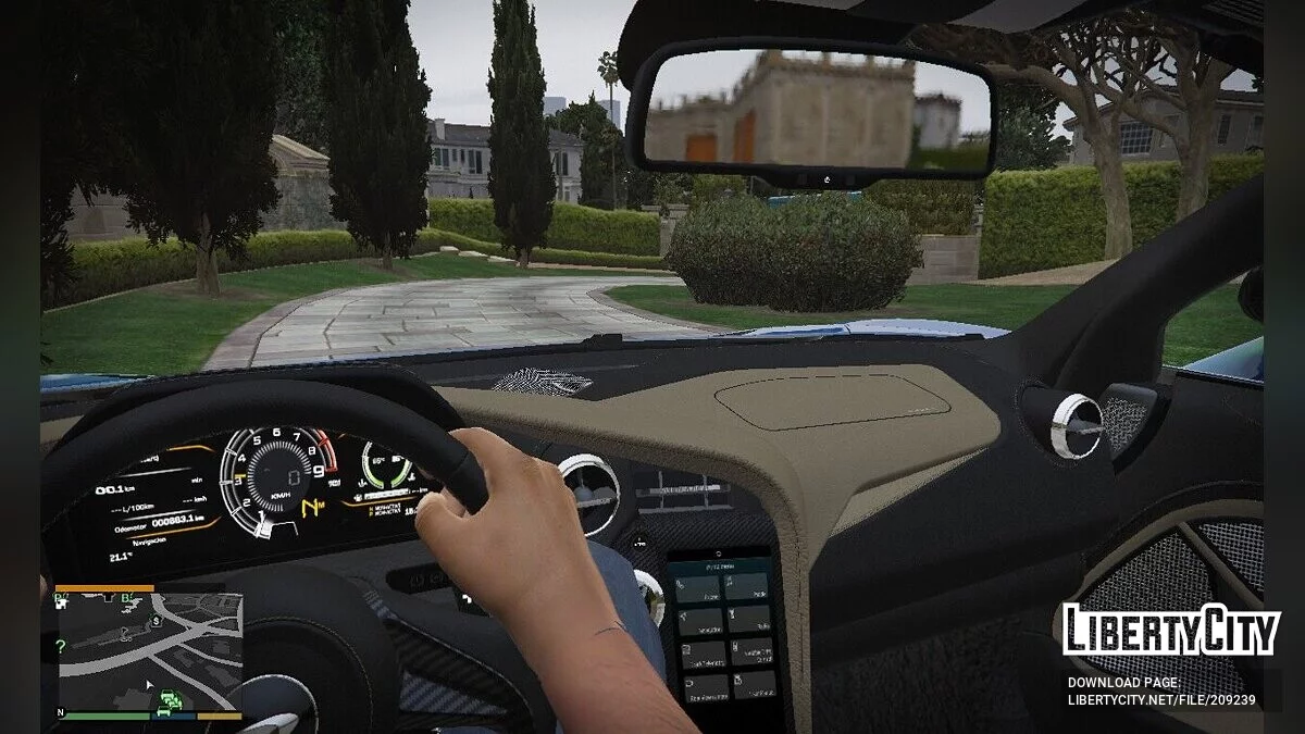 McLaren 720s Spider (Animowany Dach) [Dodatek / Obsługa] (Nowa Tekstura) / GTA 5