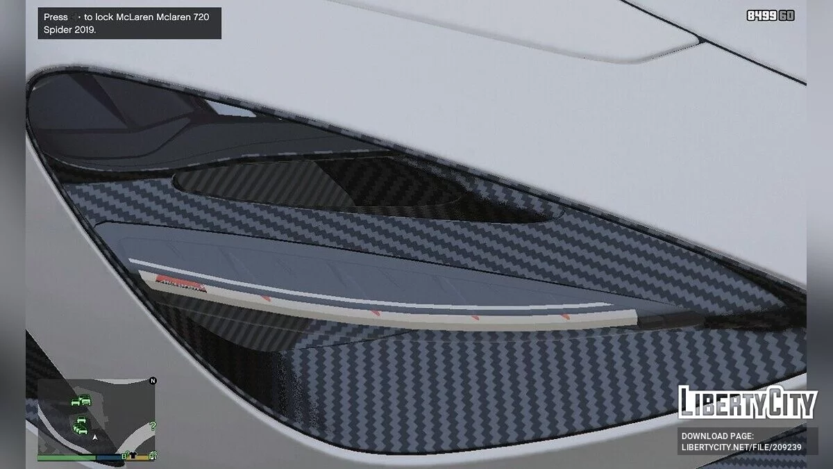 McLaren 720s Spider (Animowany Dach) [Dodatek / Obsługa] (Nowa Tekstura) / GTA 5