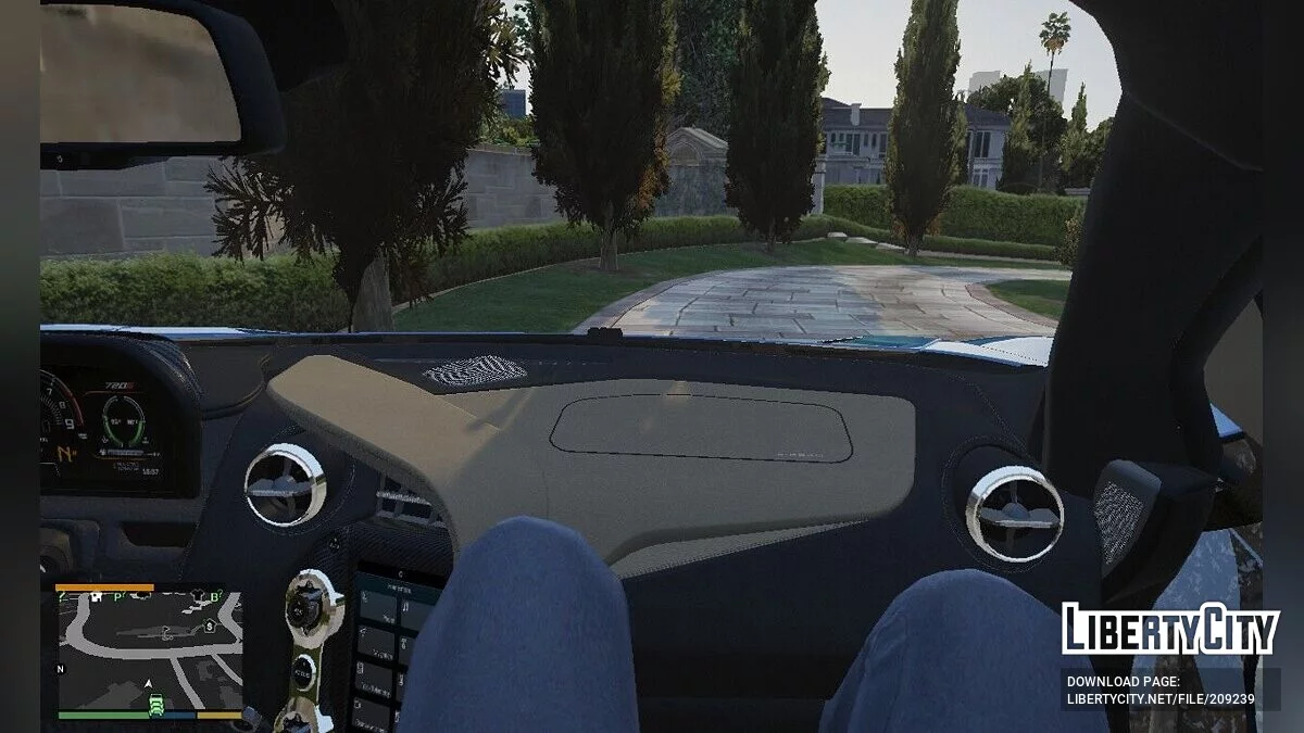 McLaren 720s Spider (Animowany Dach) [Dodatek / Obsługa] (Nowa Tekstura) / GTA 5