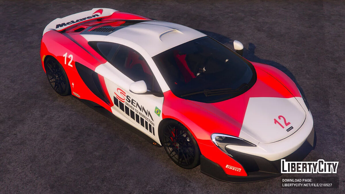 2016 McLaren 675LT Coupe Senna / GTA 5
