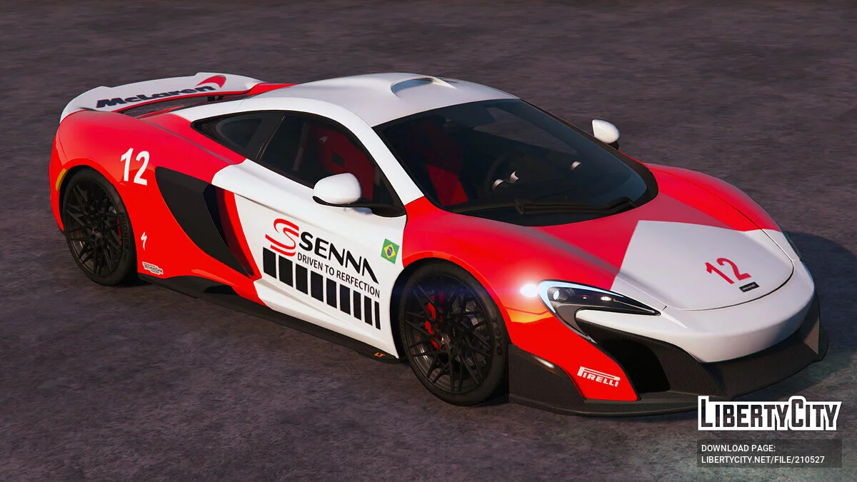 2016 McLaren 675LT Coupe Senna / GTA 5