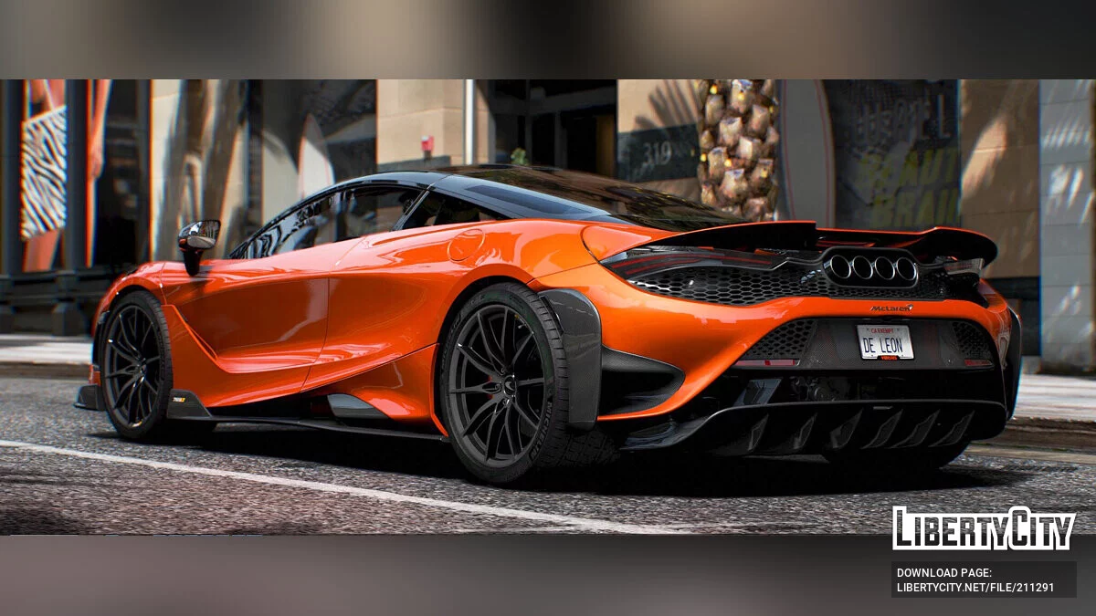 Mclaren 765LT Customs / GTA 5
