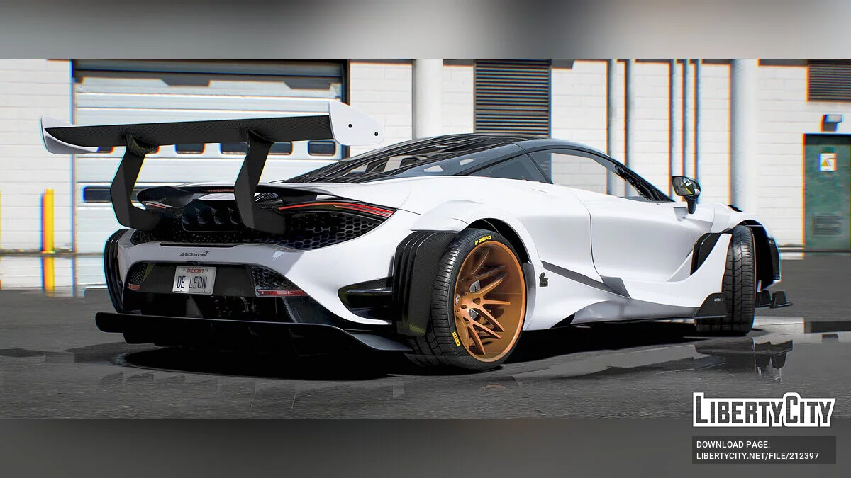 McLaren 765LT Widebody Design / GTA 5