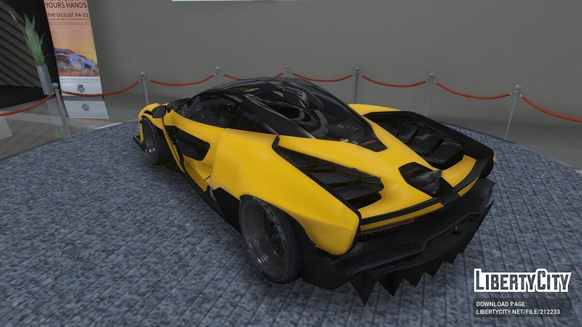 McLaren Senna Drippy WB Kit / GTA 5
