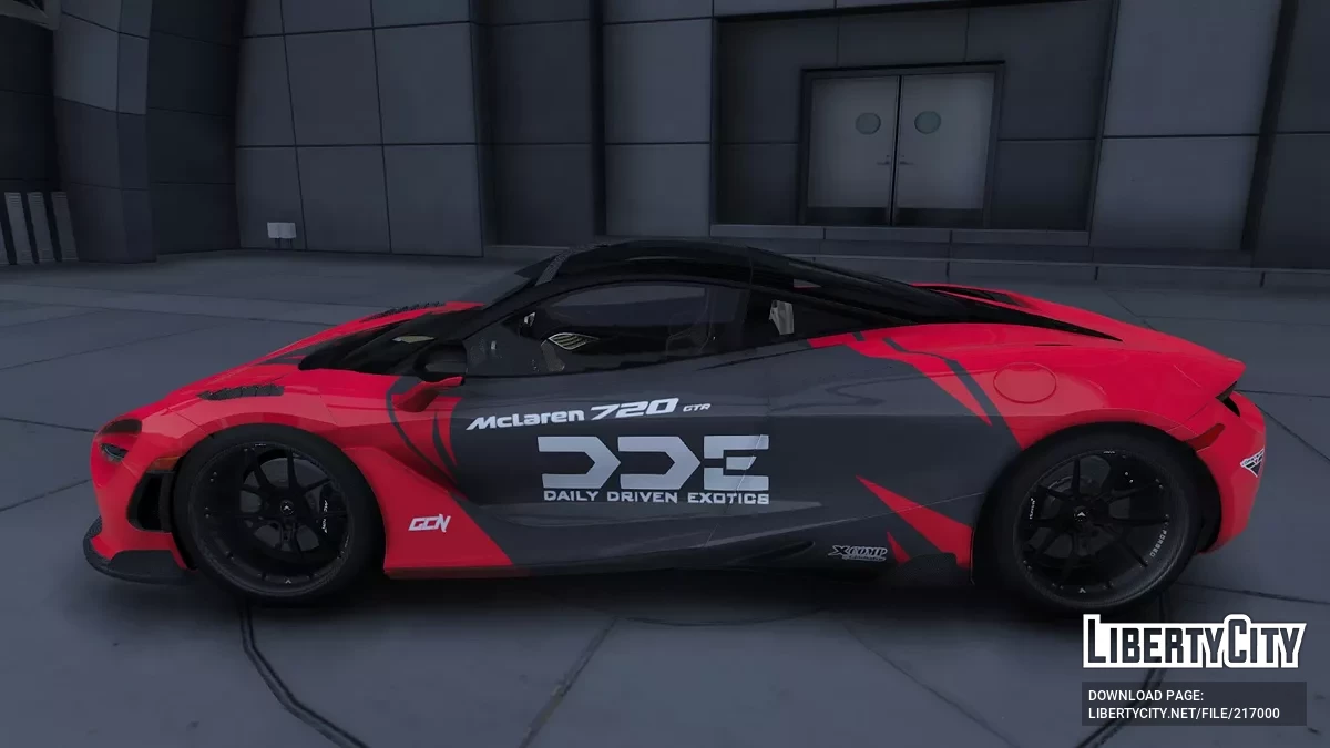 2019 McLaren 720 GTR DDE / GTA 5