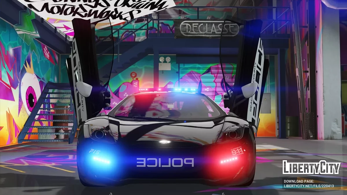 McLaren MP4 12C | Hot Pursuit Police v2.0 / GTA 5