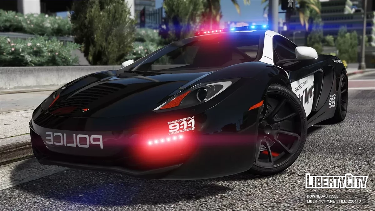 McLaren MP4 12C | Hot Pursuit Police v2.0 / GTA 5