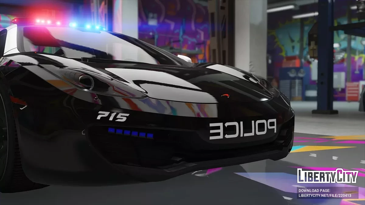 McLaren MP4 12C | Hot Pursuit Police v2.0 / GTA 5