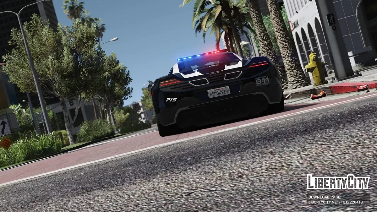 McLaren MP4 12C | Hot Pursuit Police v2.0 / GTA 5