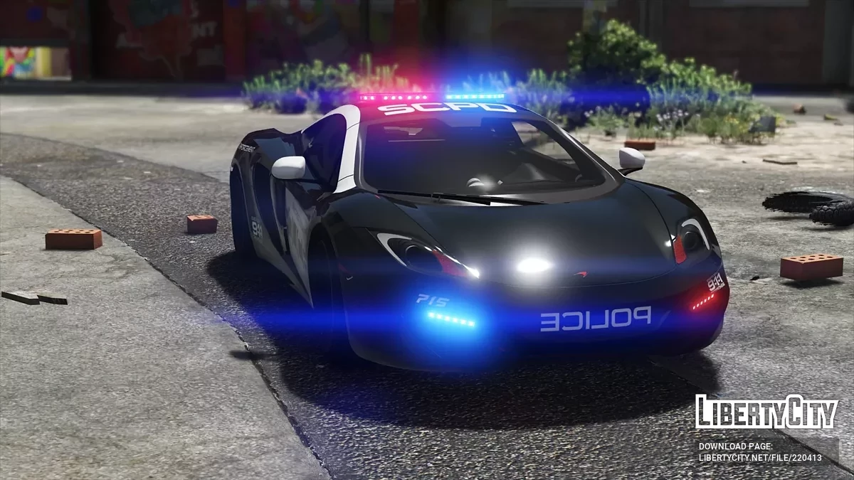 McLaren MP4 12C | Hot Pursuit Police v2.0 / GTA 5