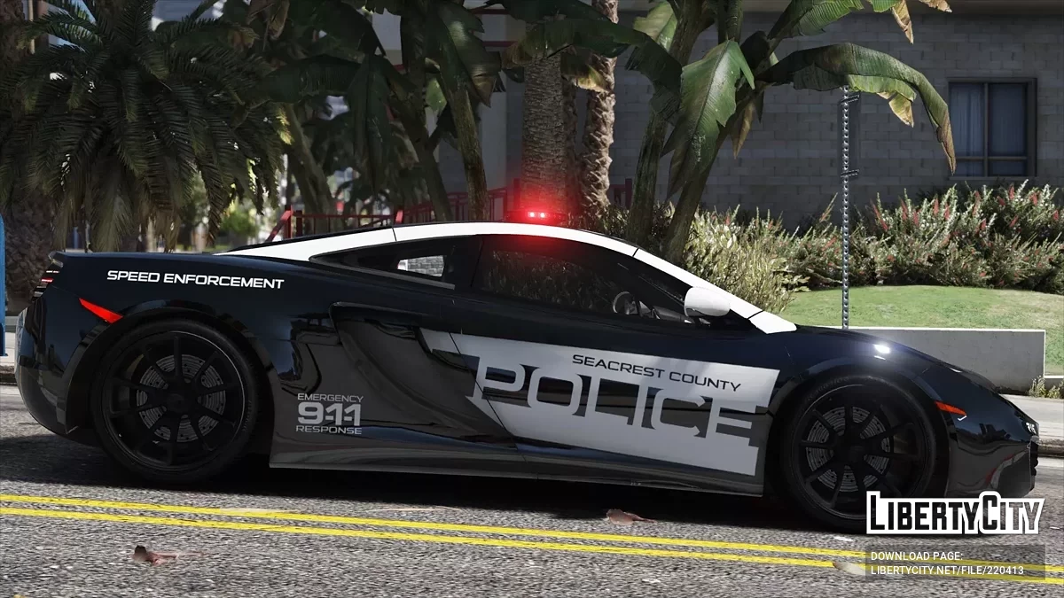 McLaren MP4 12C | Hot Pursuit Police v2.0 / GTA 5