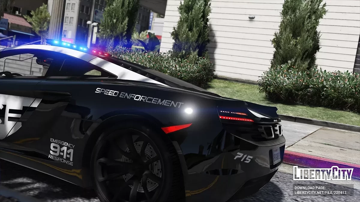 McLaren MP4 12C | Hot Pursuit Police v2.0 / GTA 5