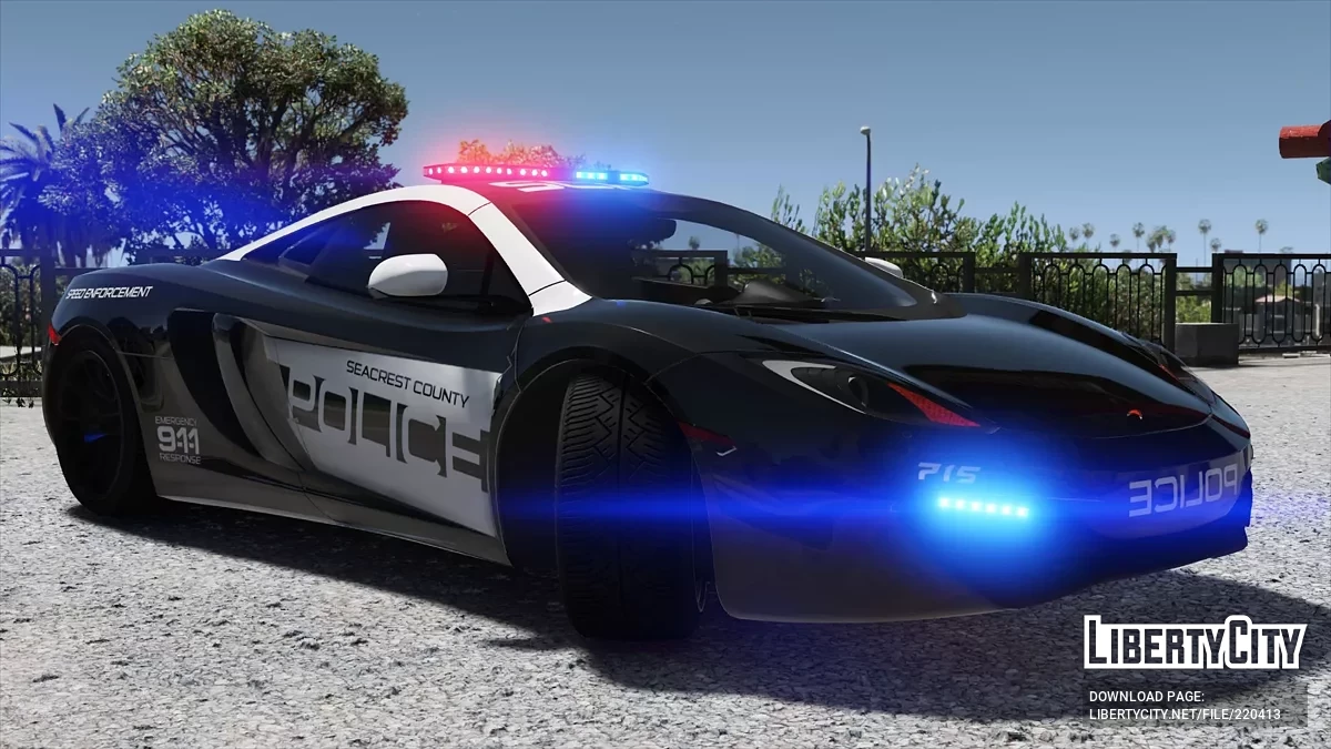 McLaren MP4 12C | Hot Pursuit Police v2.0 / GTA 5