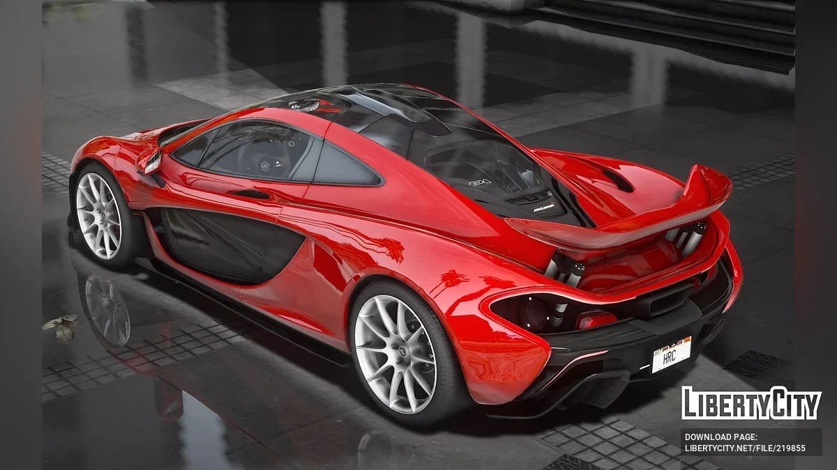 Mclaren P1 v1.0 / GTA 5